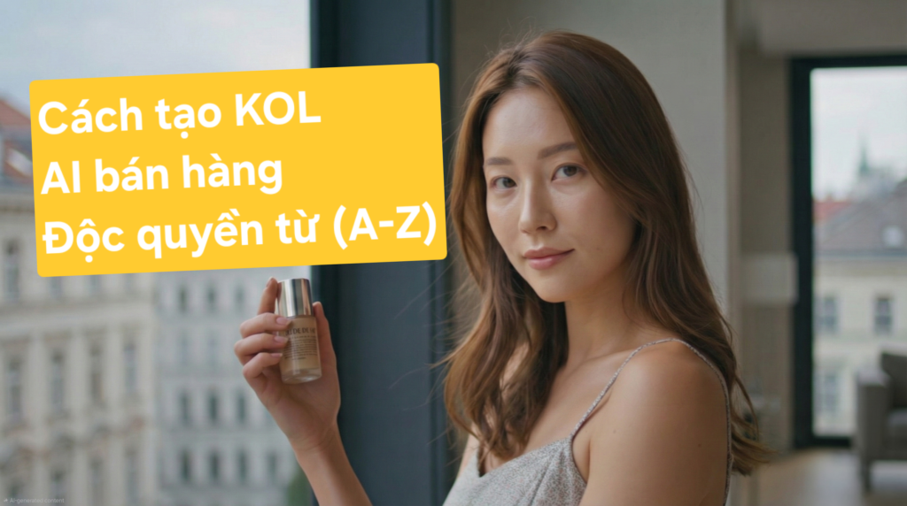 Tạo KOL AI Bán hàng độc quyền từ (A-Z)