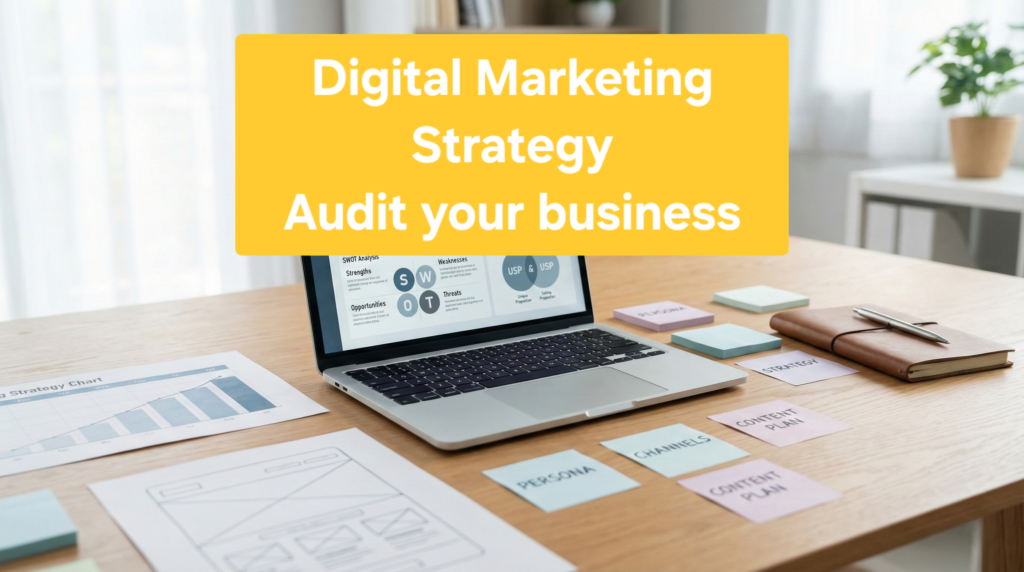 Digital Marketing Strategy - Audit your business