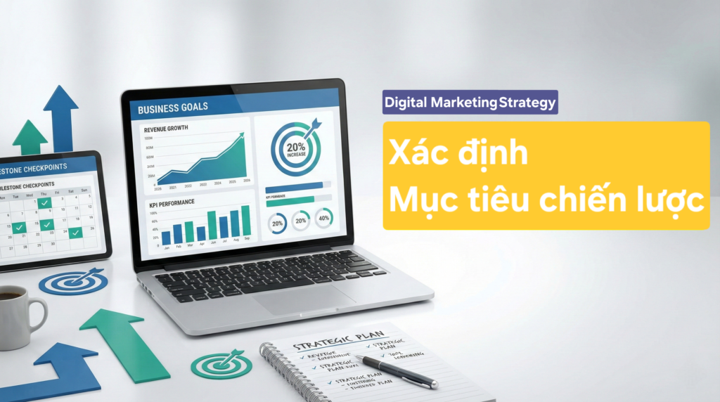 Digital marketing Strategy - xác định mục tiêu chiến lược