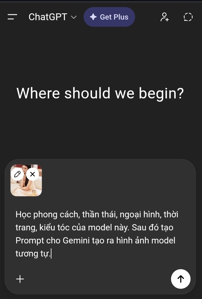 Tạo Prompt với ChatGPT